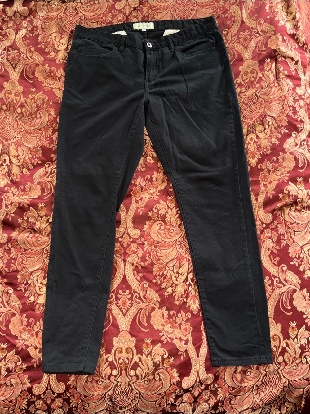 Dapper Boi Black Slim Stretch Pants